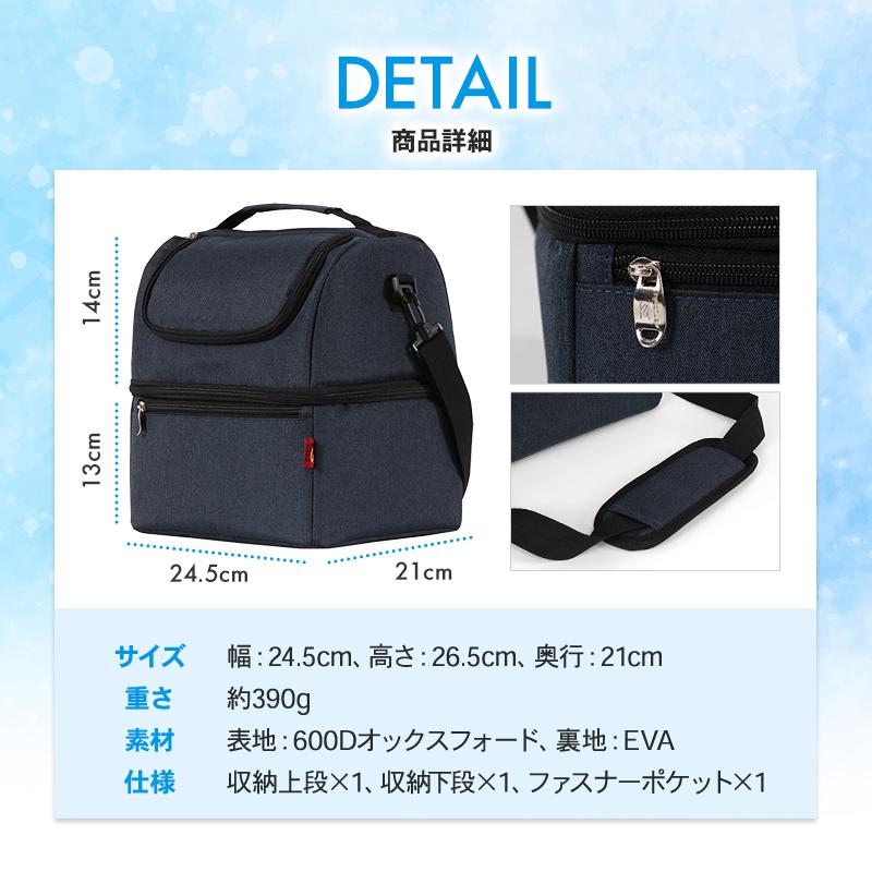 クーラーバッグの本体と仕様